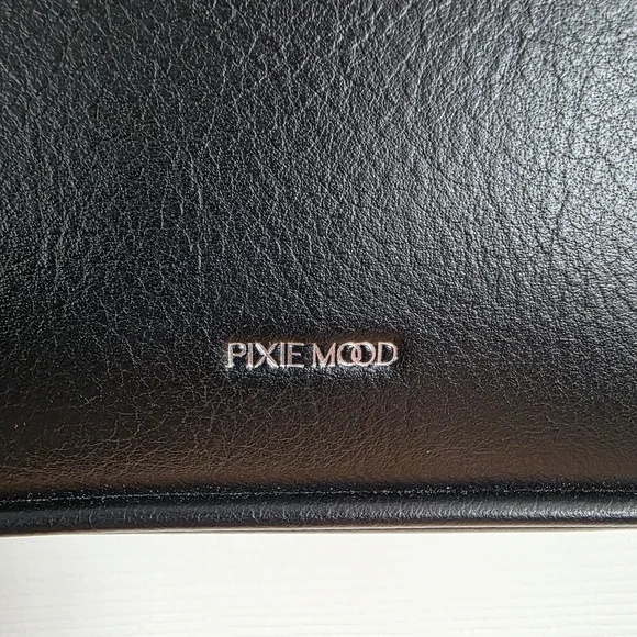 Pixie Mood Black Crossbody Bag with Chain Strap - Picture 3 of 9